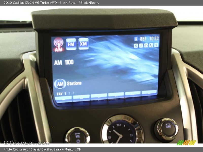 Black Raven / Shale/Ebony 2010 Cadillac SRX 4 V6 Turbo AWD