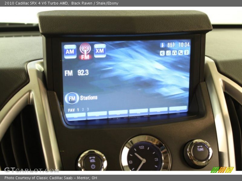 Black Raven / Shale/Ebony 2010 Cadillac SRX 4 V6 Turbo AWD