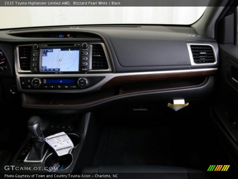 Blizzard Pearl White / Black 2015 Toyota Highlander Limited AWD