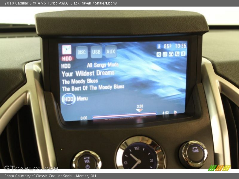 Black Raven / Shale/Ebony 2010 Cadillac SRX 4 V6 Turbo AWD