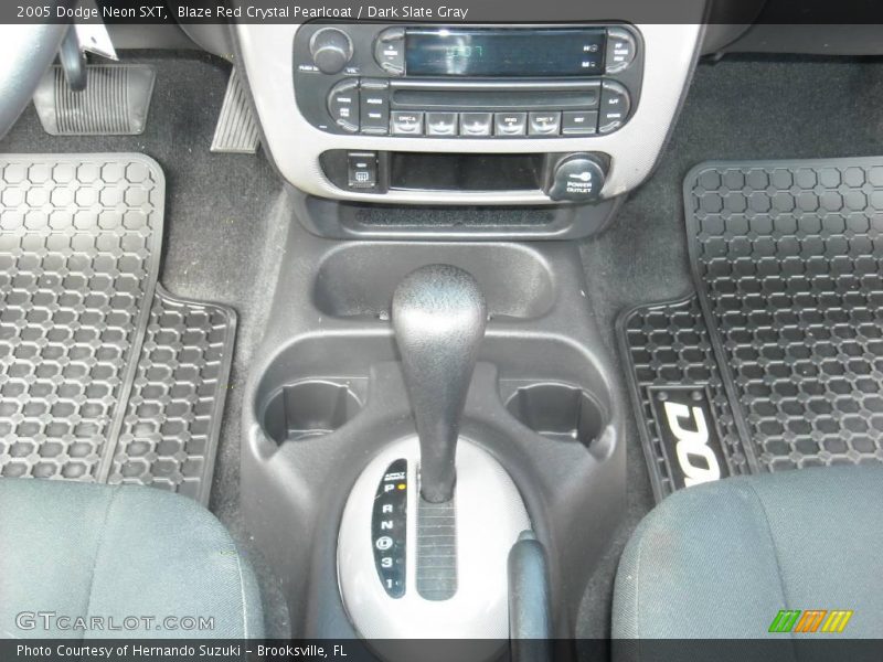 Blaze Red Crystal Pearlcoat / Dark Slate Gray 2005 Dodge Neon SXT