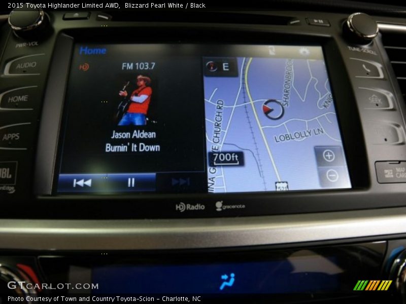 Blizzard Pearl White / Black 2015 Toyota Highlander Limited AWD