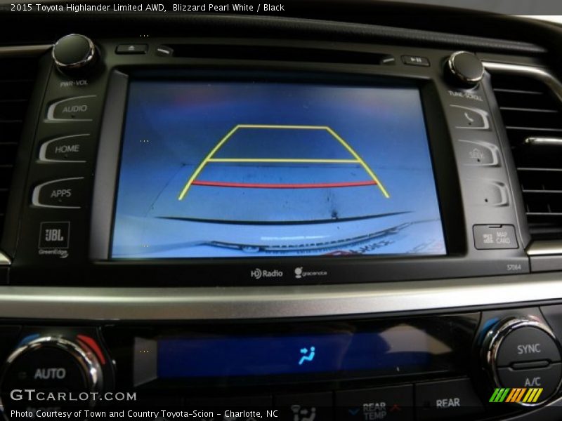 Blizzard Pearl White / Black 2015 Toyota Highlander Limited AWD