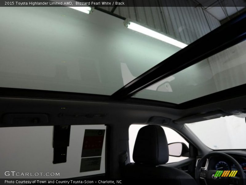 Blizzard Pearl White / Black 2015 Toyota Highlander Limited AWD