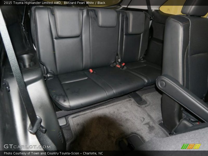 Blizzard Pearl White / Black 2015 Toyota Highlander Limited AWD