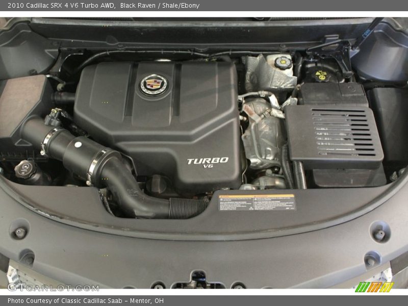 Black Raven / Shale/Ebony 2010 Cadillac SRX 4 V6 Turbo AWD