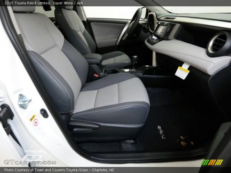Super White / Ash 2015 Toyota RAV4 Limited