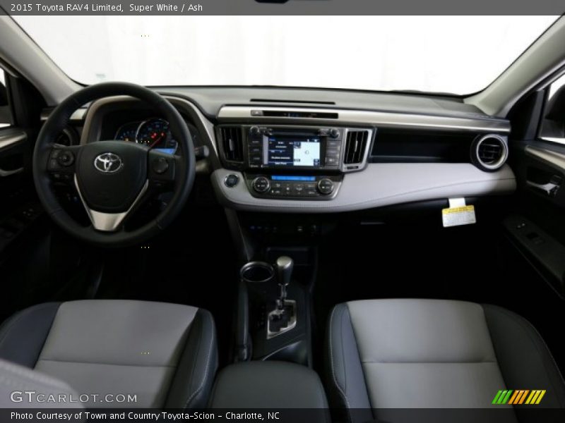 Super White / Ash 2015 Toyota RAV4 Limited