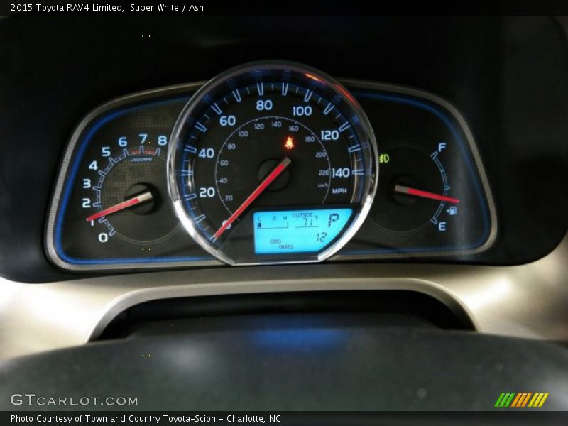 Super White / Ash 2015 Toyota RAV4 Limited