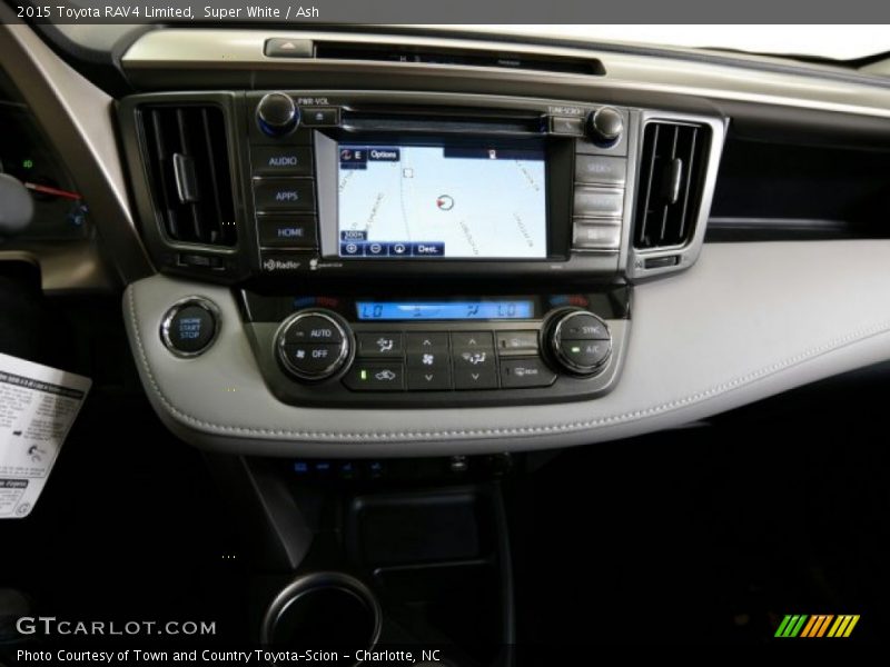 Super White / Ash 2015 Toyota RAV4 Limited
