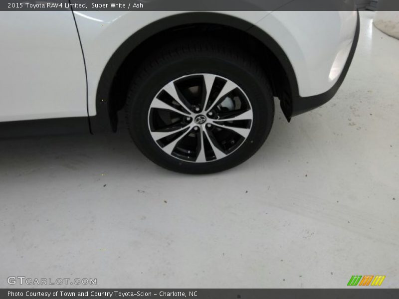Super White / Ash 2015 Toyota RAV4 Limited