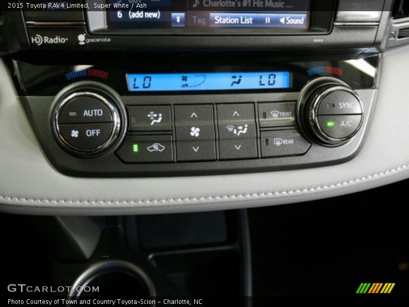 Super White / Ash 2015 Toyota RAV4 Limited