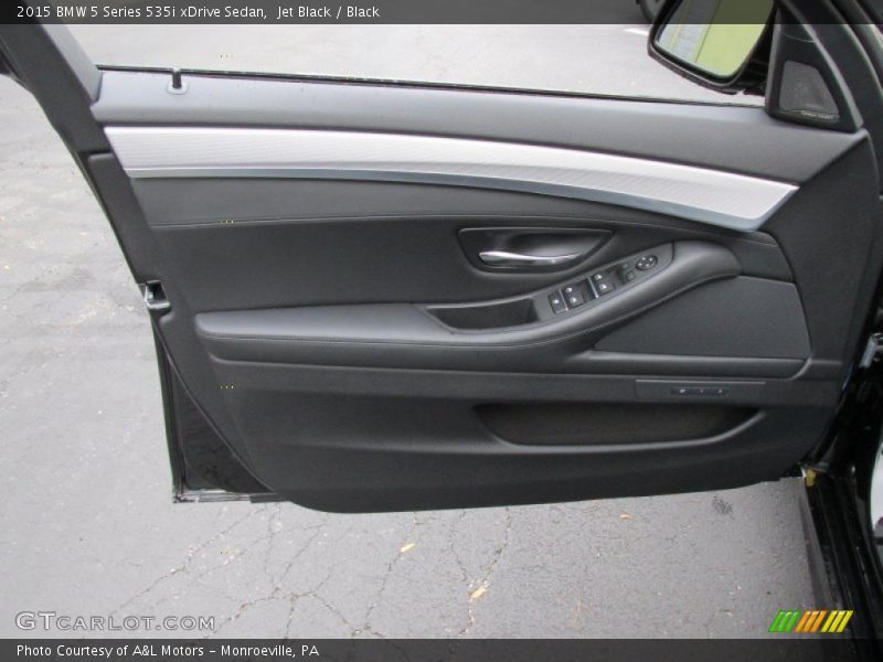 Jet Black / Black 2015 BMW 5 Series 535i xDrive Sedan