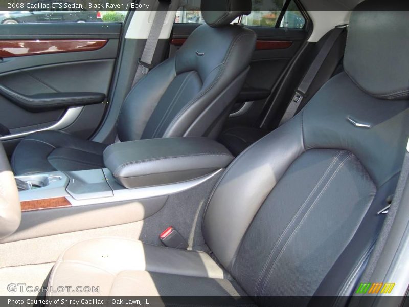 Black Raven / Ebony 2008 Cadillac CTS Sedan