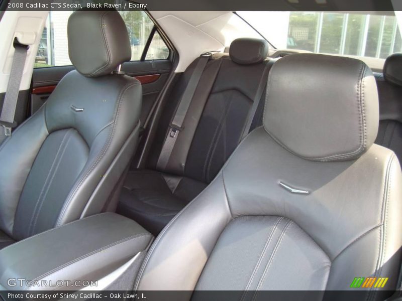 Black Raven / Ebony 2008 Cadillac CTS Sedan