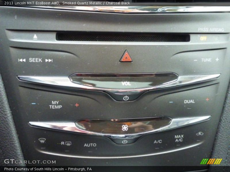 Smoked Quartz Metallic / Charcoal Black 2013 Lincoln MKT EcoBoost AWD