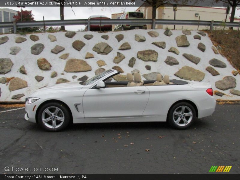  2015 4 Series 428i xDrive Convertible Alpine White