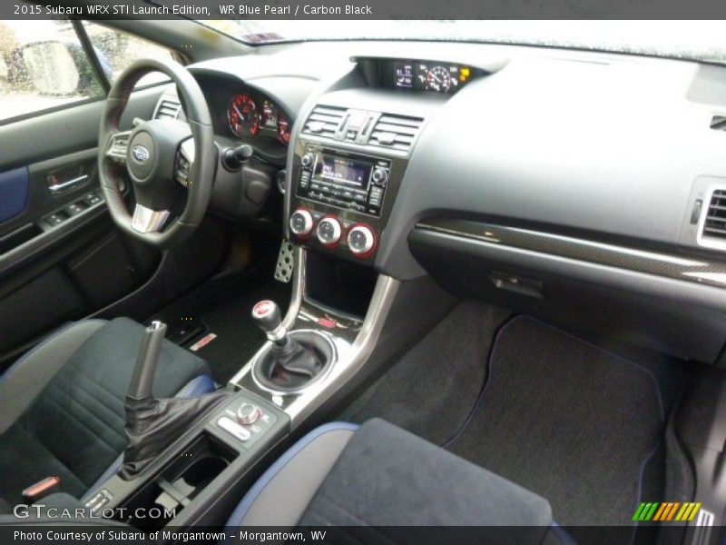 Dashboard of 2015 WRX STI Launch Edition