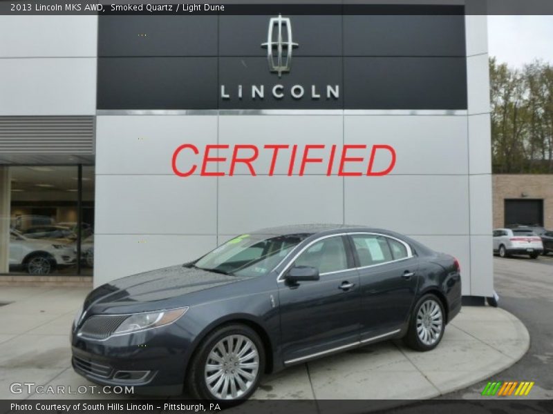 Smoked Quartz / Light Dune 2013 Lincoln MKS AWD