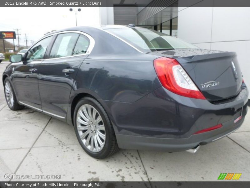 Smoked Quartz / Light Dune 2013 Lincoln MKS AWD