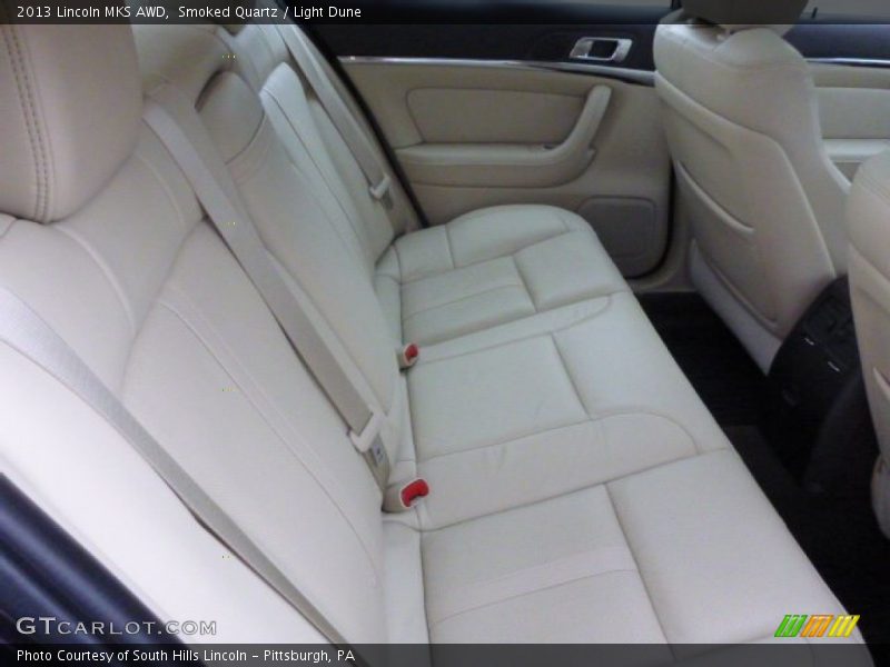 Rear Seat of 2013 MKS AWD