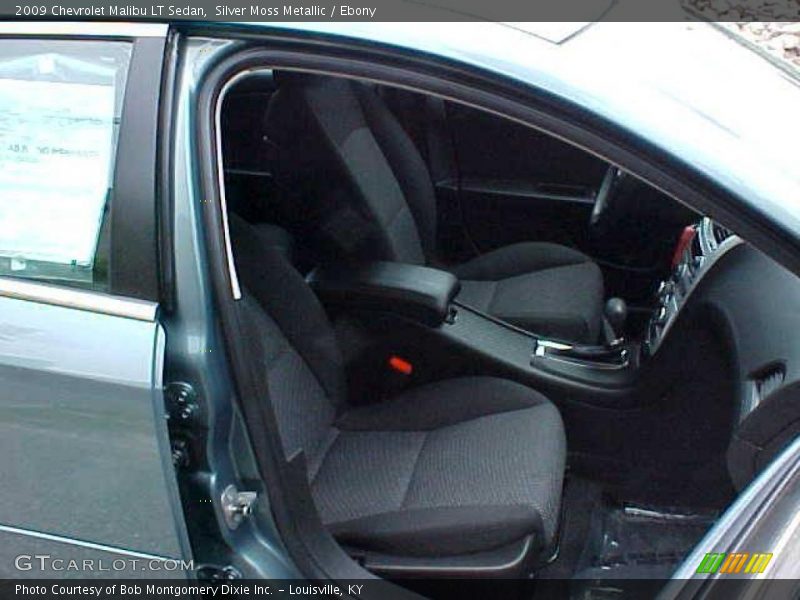 Silver Moss Metallic / Ebony 2009 Chevrolet Malibu LT Sedan