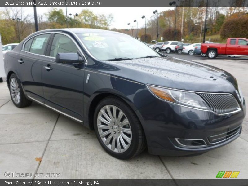 Front 3/4 View of 2013 MKS AWD