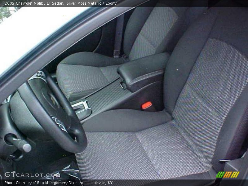 Silver Moss Metallic / Ebony 2009 Chevrolet Malibu LT Sedan