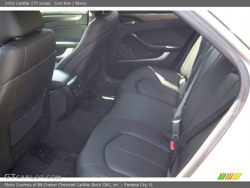 Gold Mist / Ebony 2009 Cadillac CTS Sedan