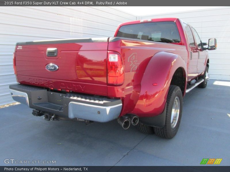  2015 F350 Super Duty XLT Crew Cab 4x4 DRW Ruby Red