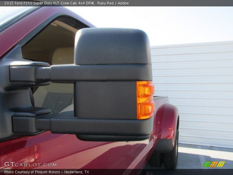 Ruby Red / Adobe 2015 Ford F350 Super Duty XLT Crew Cab 4x4 DRW