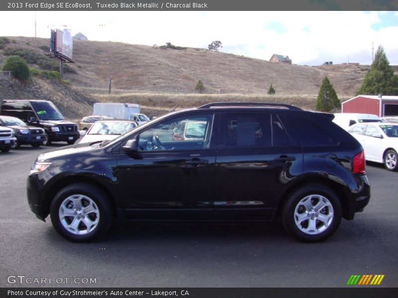 Tuxedo Black Metallic / Charcoal Black 2013 Ford Edge SE EcoBoost