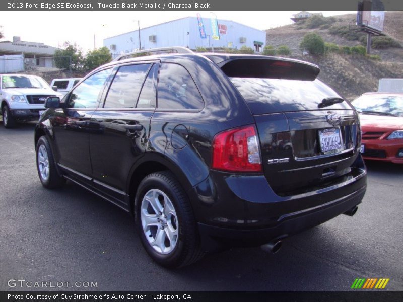 Tuxedo Black Metallic / Charcoal Black 2013 Ford Edge SE EcoBoost