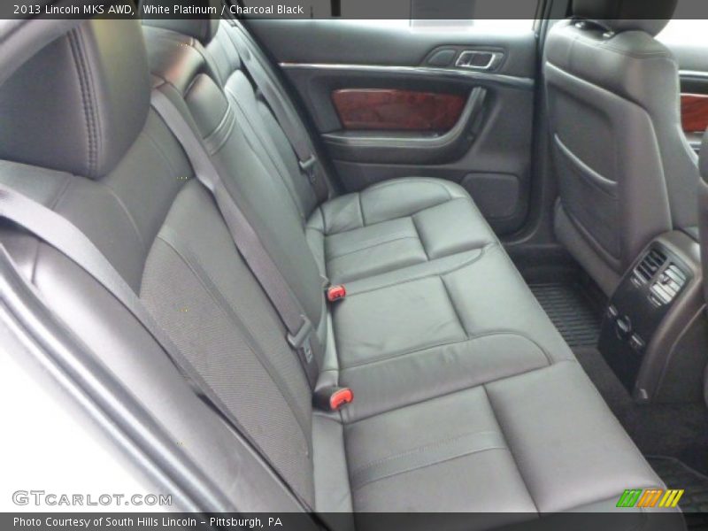 White Platinum / Charcoal Black 2013 Lincoln MKS AWD