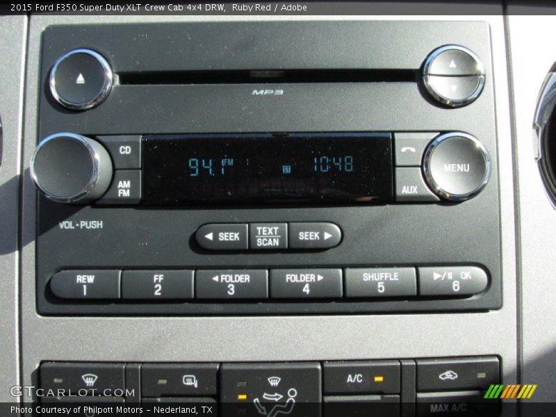Audio System of 2015 F350 Super Duty XLT Crew Cab 4x4 DRW