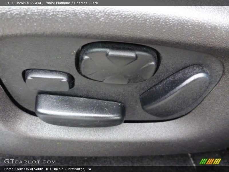 White Platinum / Charcoal Black 2013 Lincoln MKS AWD