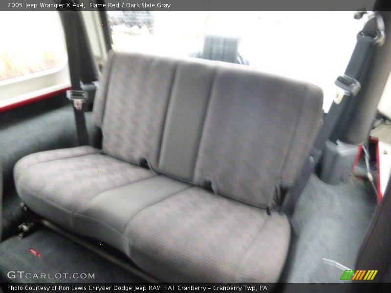 Flame Red / Dark Slate Gray 2005 Jeep Wrangler X 4x4