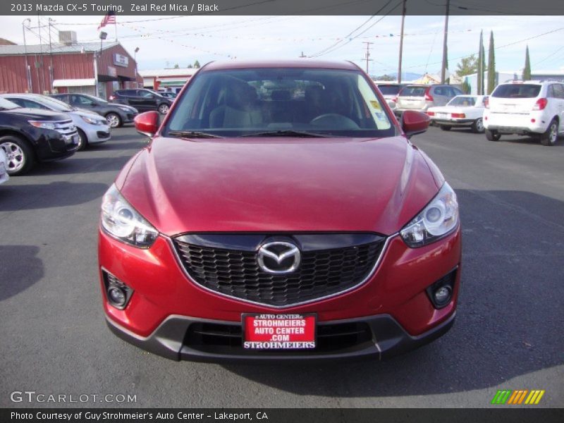 Zeal Red Mica / Black 2013 Mazda CX-5 Touring