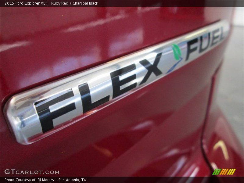 Ruby Red / Charcoal Black 2015 Ford Explorer XLT
