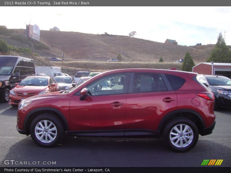 Zeal Red Mica / Black 2013 Mazda CX-5 Touring