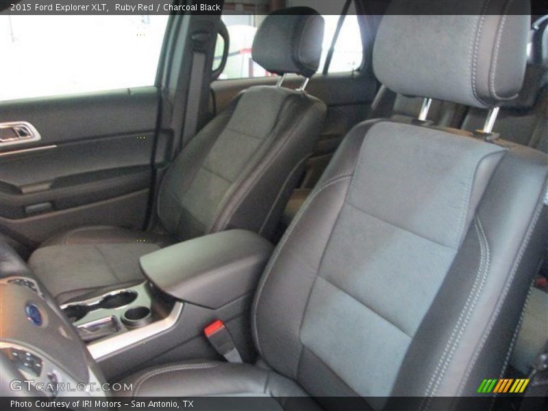 Ruby Red / Charcoal Black 2015 Ford Explorer XLT