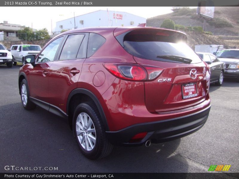 Zeal Red Mica / Black 2013 Mazda CX-5 Touring