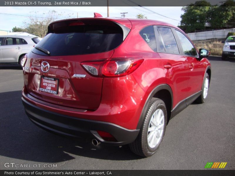Zeal Red Mica / Black 2013 Mazda CX-5 Touring