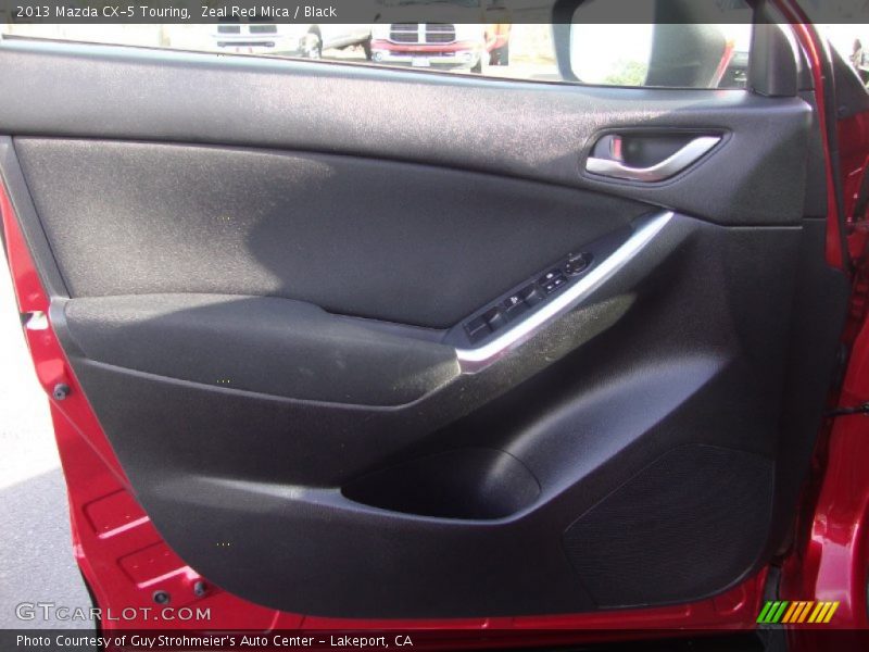 Zeal Red Mica / Black 2013 Mazda CX-5 Touring