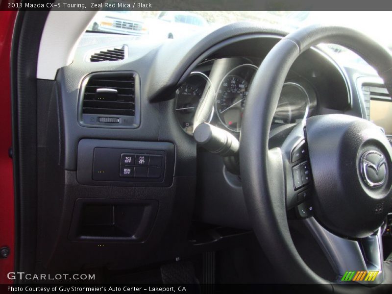 Zeal Red Mica / Black 2013 Mazda CX-5 Touring