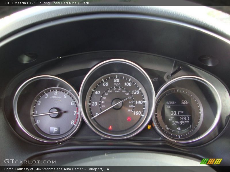 Zeal Red Mica / Black 2013 Mazda CX-5 Touring