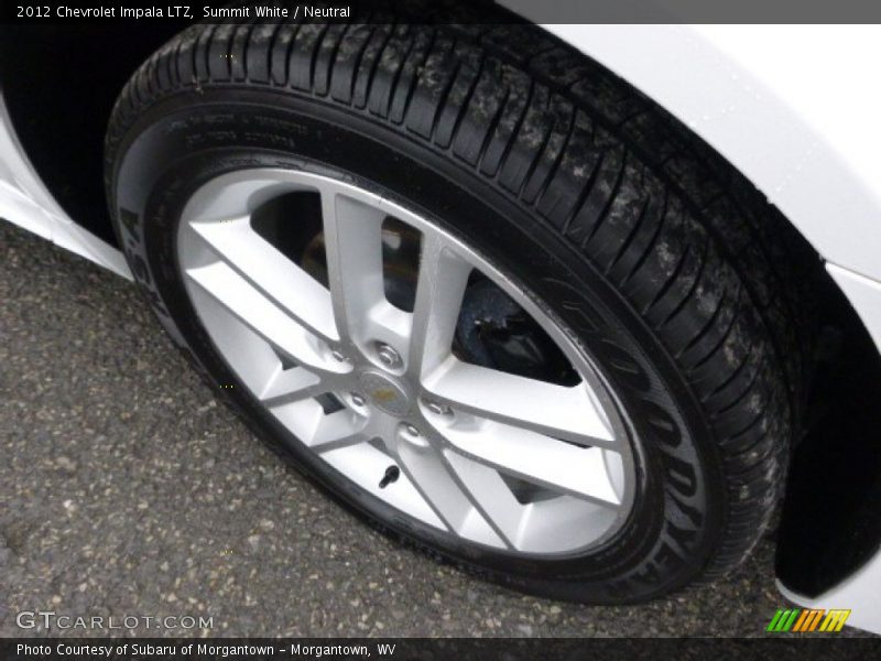 Summit White / Neutral 2012 Chevrolet Impala LTZ