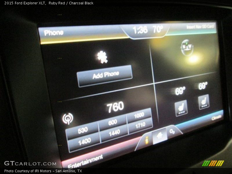 Ruby Red / Charcoal Black 2015 Ford Explorer XLT