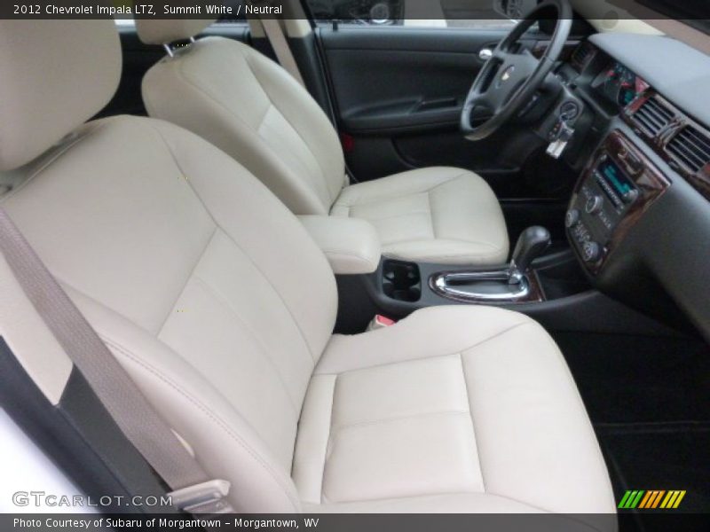 Summit White / Neutral 2012 Chevrolet Impala LTZ