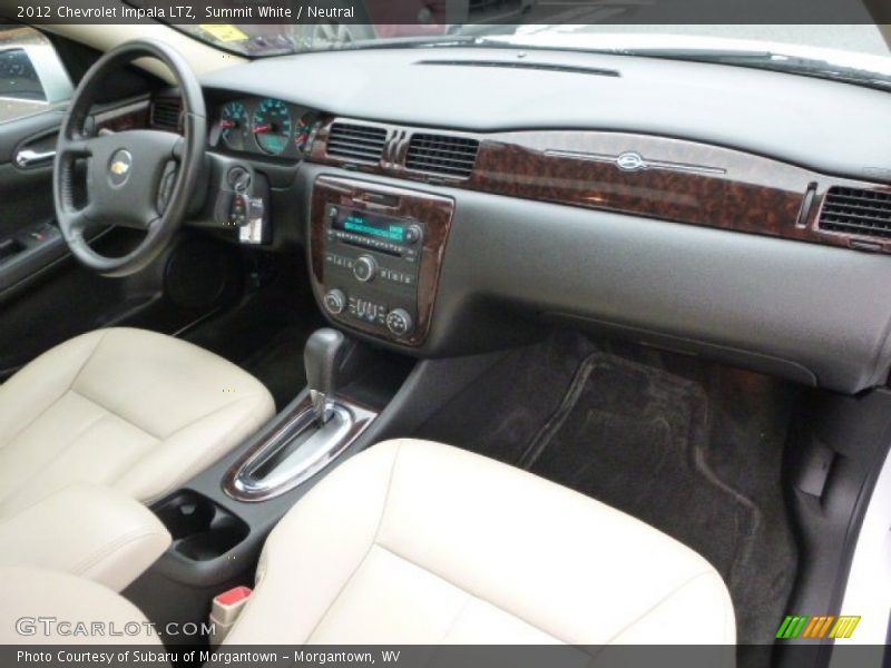 Summit White / Neutral 2012 Chevrolet Impala LTZ